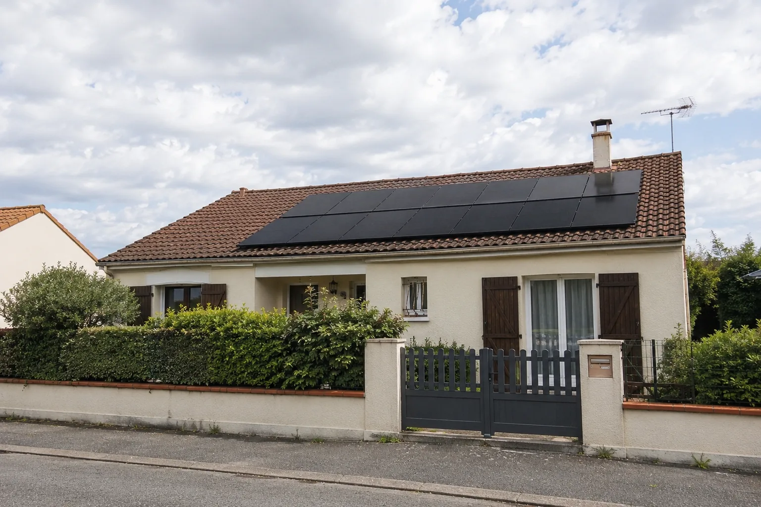 Installation photovoltaïque 7 kWc avec batterie 14,3 kWh à Poitiers